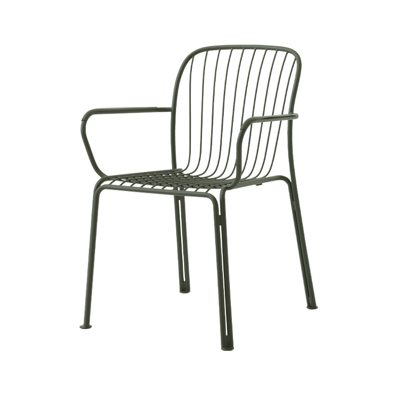 Chaise et petit fauteuil extérieur And tradition Petit fauteuil THORVALD SC95
