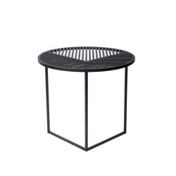 Table d'appoint guéridon Petite friture ISO-A Ronde