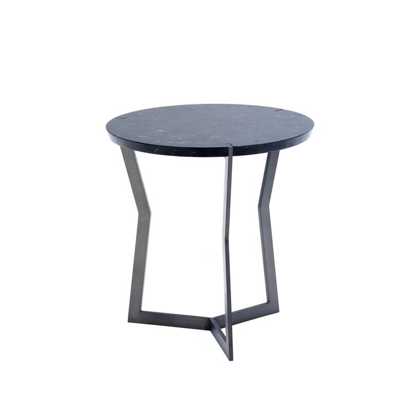 Table d'appoint guéridon Coedition STAR MINI Marquina
