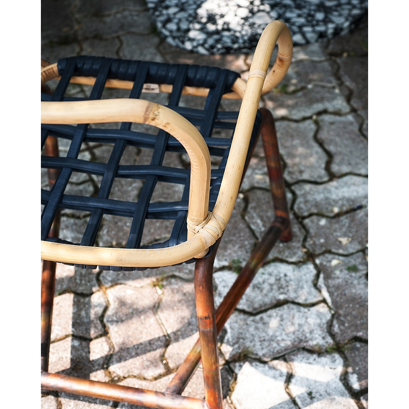 Chaise et petit fauteuil extérieur Baxter made in italy MANILA