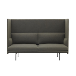 Canapé OUTLINE HIGHBACK 2 places MUUTO