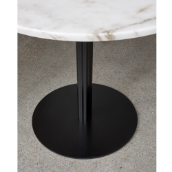 Table Menu HARBOUR COLUMN ronde marbre