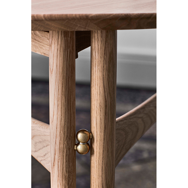 Table d'appoint guéridon And tradition DROP LEAF HM5