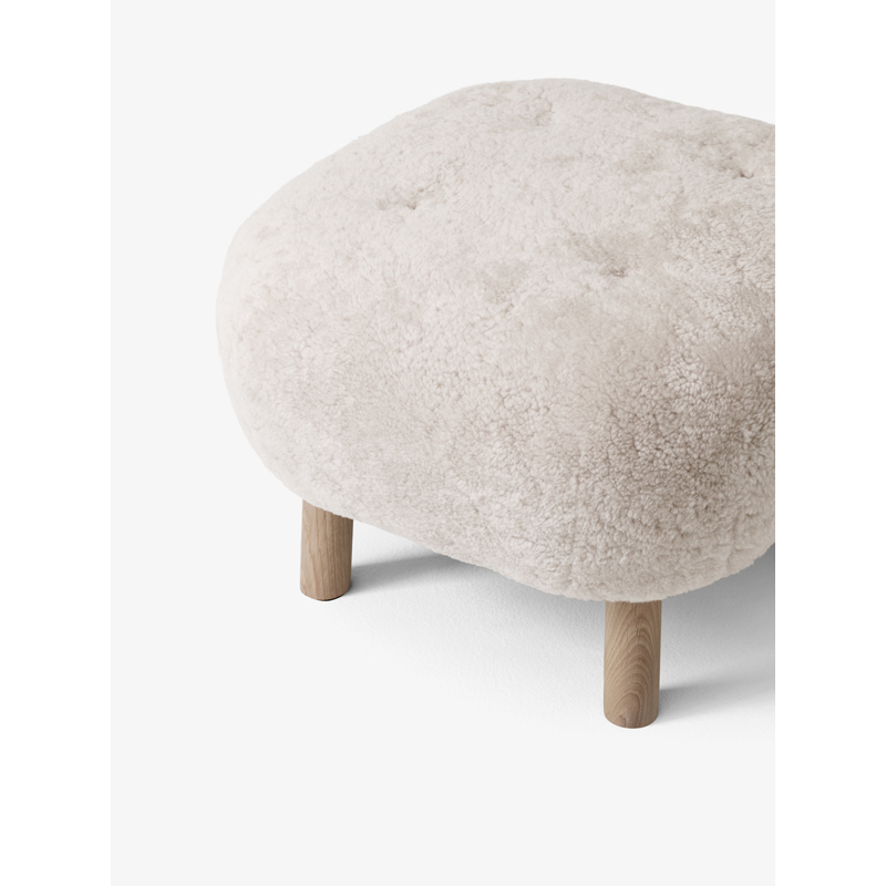 Pouf And tradition LITTLE PETRA ATD1 Sheepskin