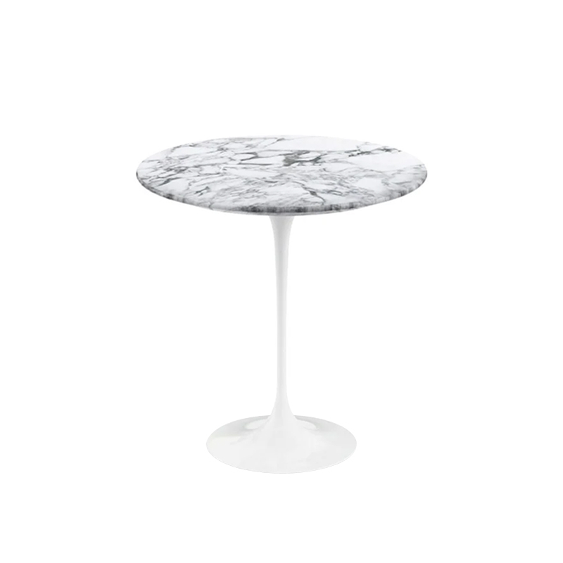 Table d'appoint guéridon Knoll SAARINEN marbre