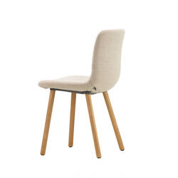 Chaise Vitra HAL SOFT WOOD