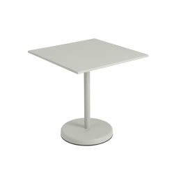 Table et table basse extérieur LINEAR STEEL CAFE 70x70 MUUTO