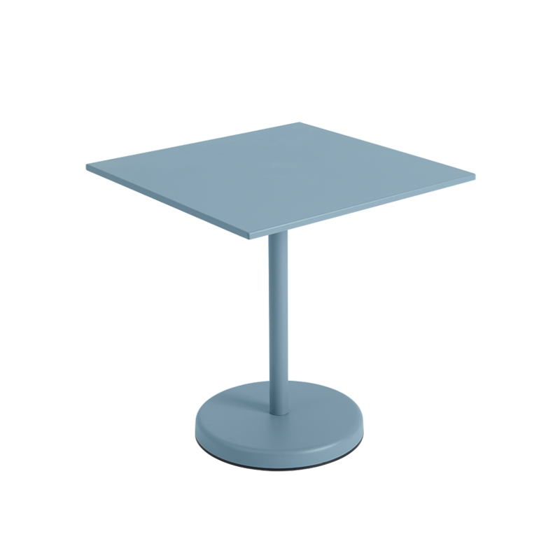Table et table basse extérieur Muuto LINEAR STEEL CAFE 70x70