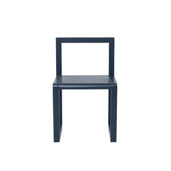 siège - chaise enfant little architect bleu foncé