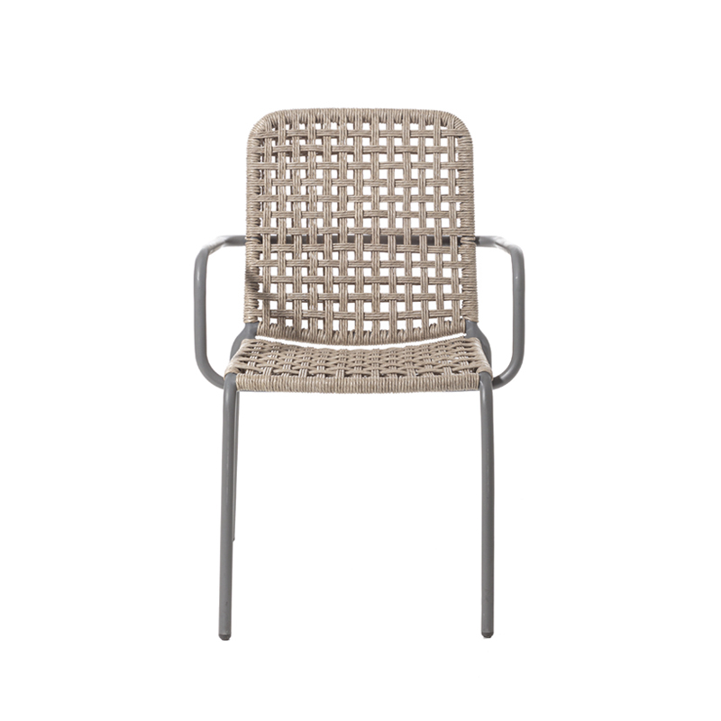 Chaise et petit fauteuil extérieur Gervasoni Chaise STRAW 24