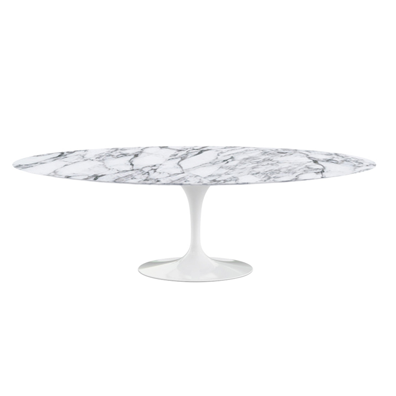 Table Knoll SAARINEN Ovale marbre Arabescato
