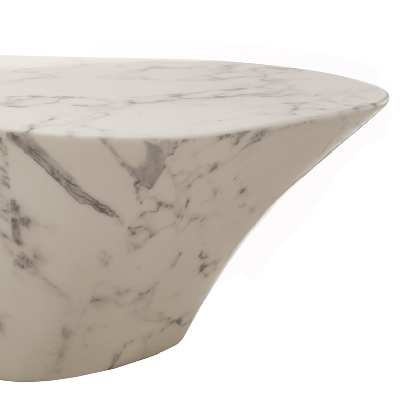 Table basse Pols potten OVAL MARBLE LOOK