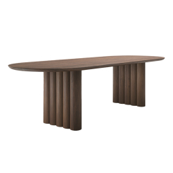 Table PLUSH OVAL DK3