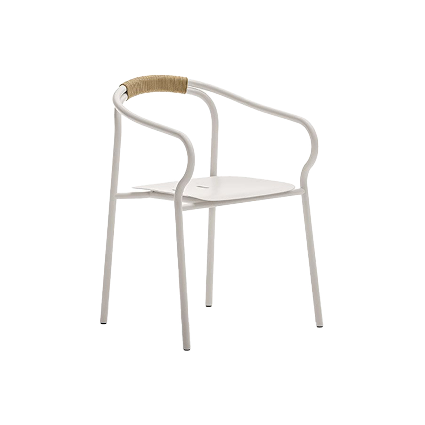 Outdoor Chair and Small Lounge Chair SALO Sand UNOPIÙ