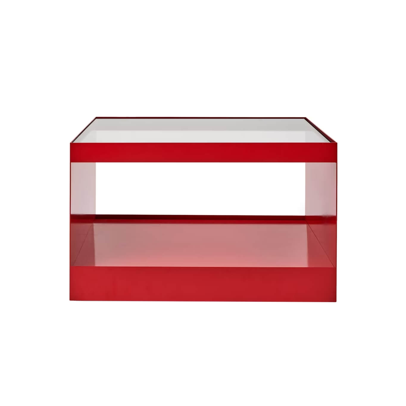 Coffee Table D'URSO L 68 Red KNOLL