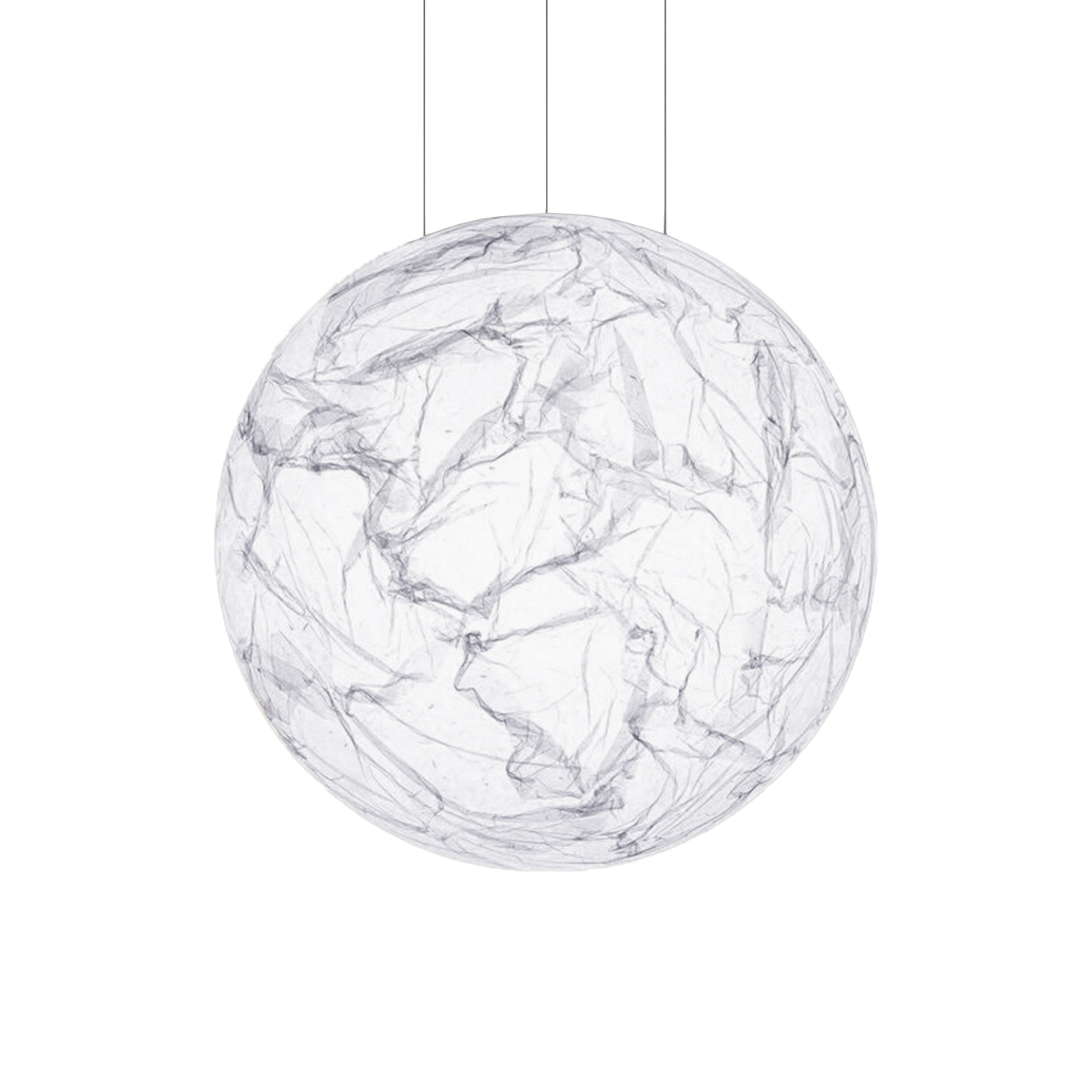 Pendant Light MOON 200 White DAVIDE GROPPI
