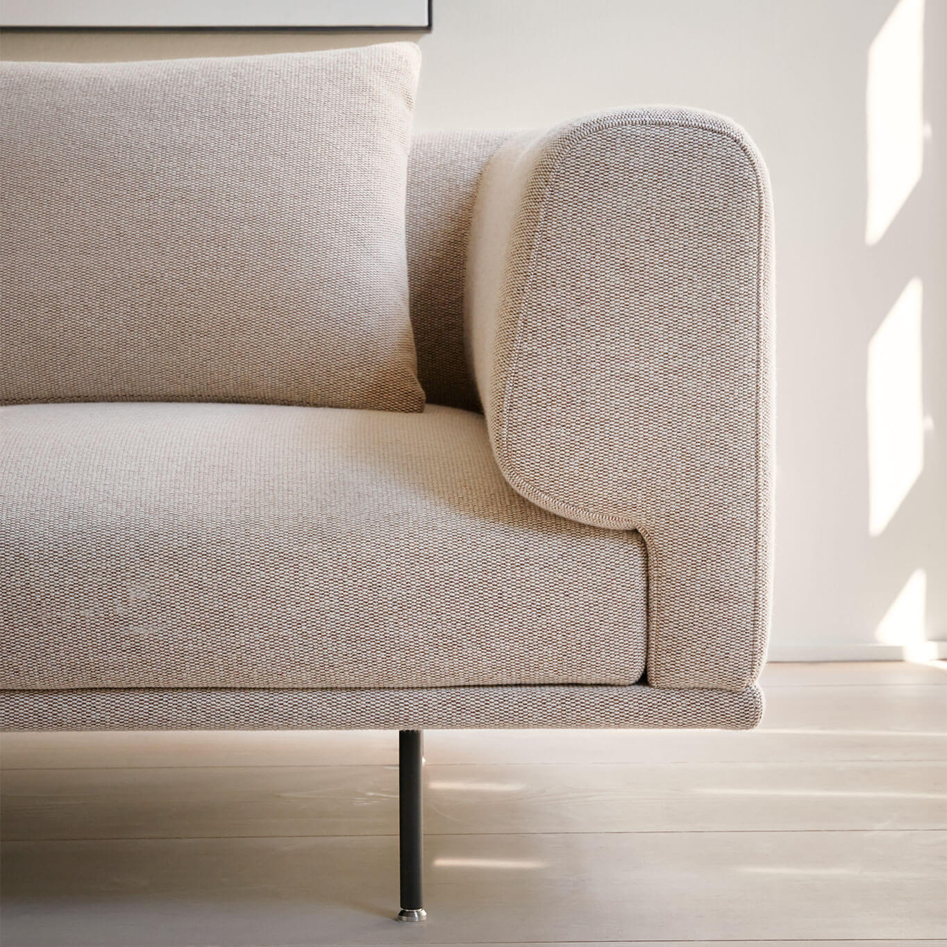 CHIMNEY 632 3 places Wavy Off-White / Gris Clair VIPP