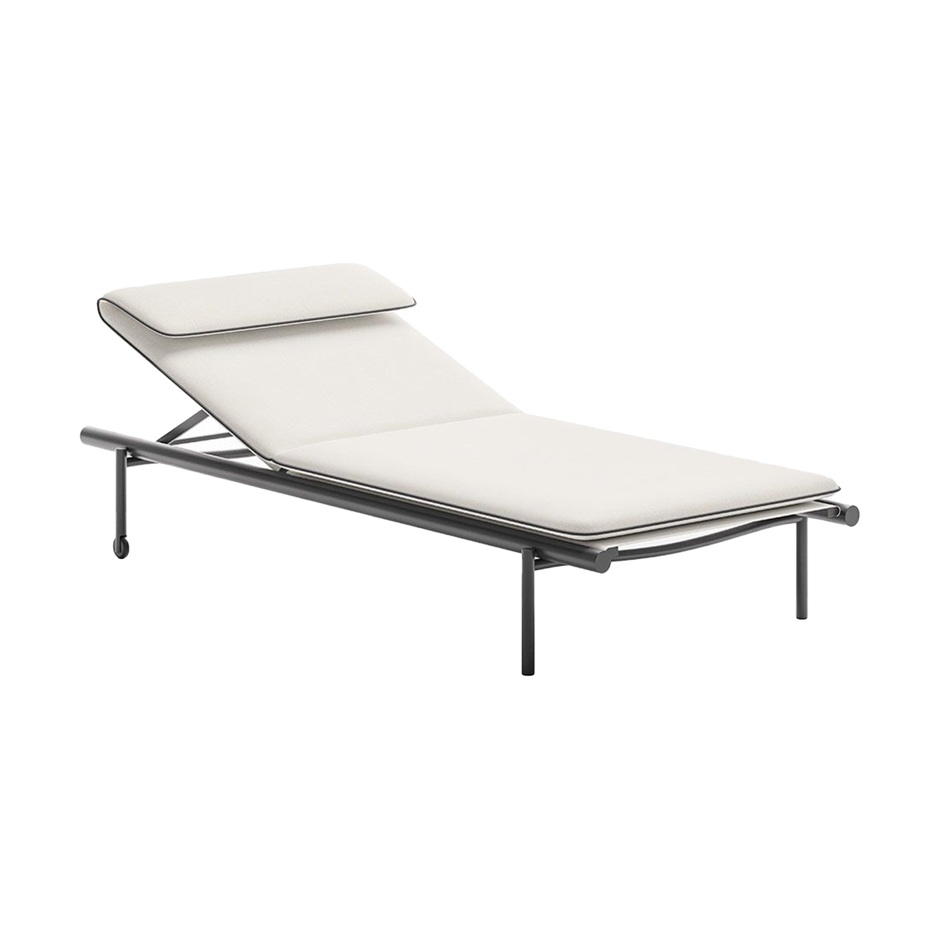 Outdoor Bench and Sunlounger SALO Graphite/ Nuvola UNOPIÙ