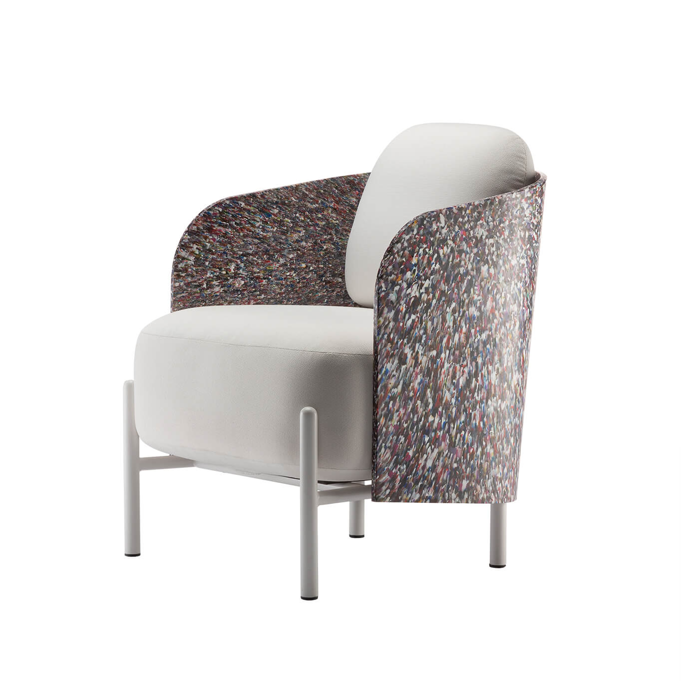 ART 77.5 Multicolor shell/ white fabric