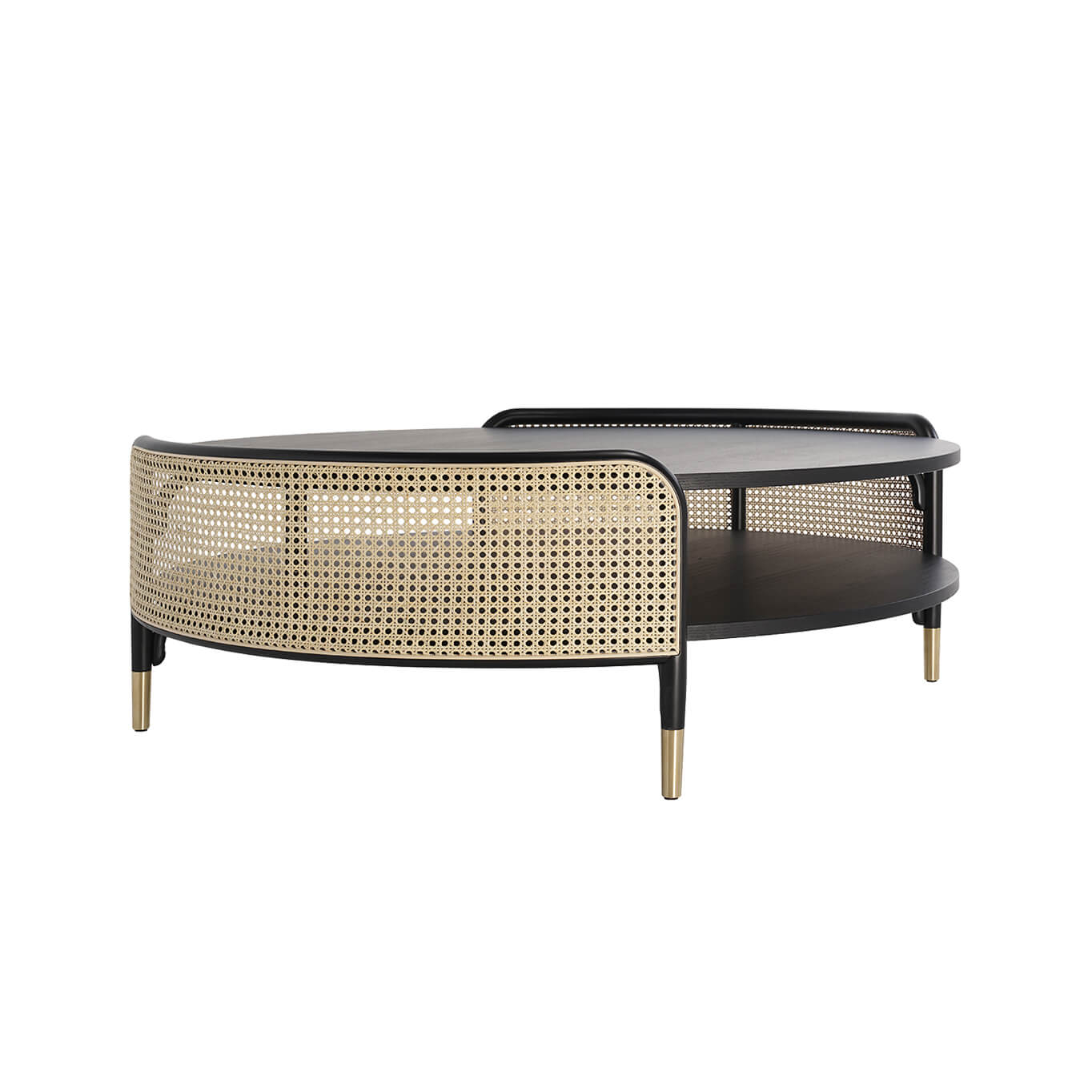 Table basse DETOUR Noir GEBRÜDER THONET VIENNA