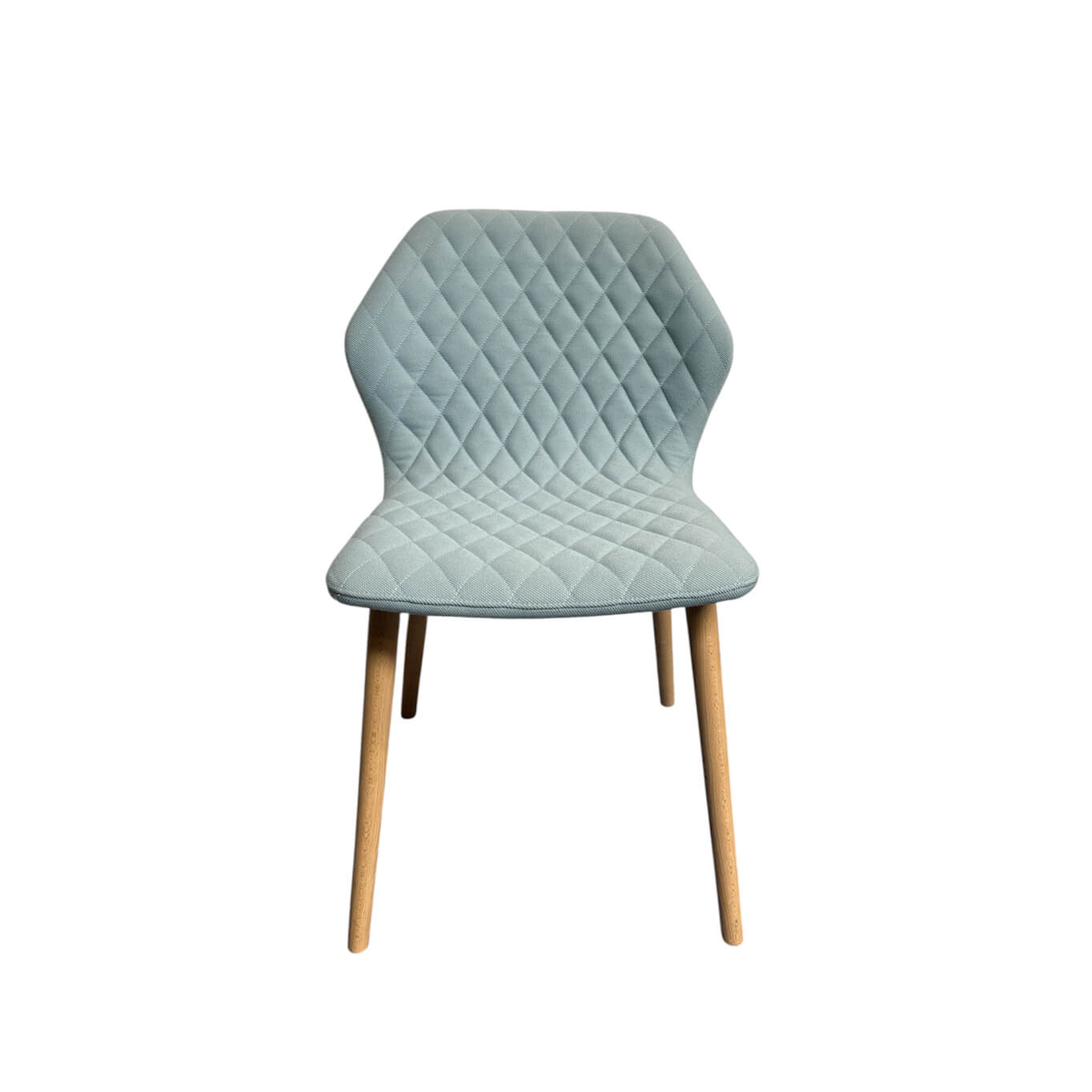 Dining Chair AVA Sky blue oak legs BROSS ITALY