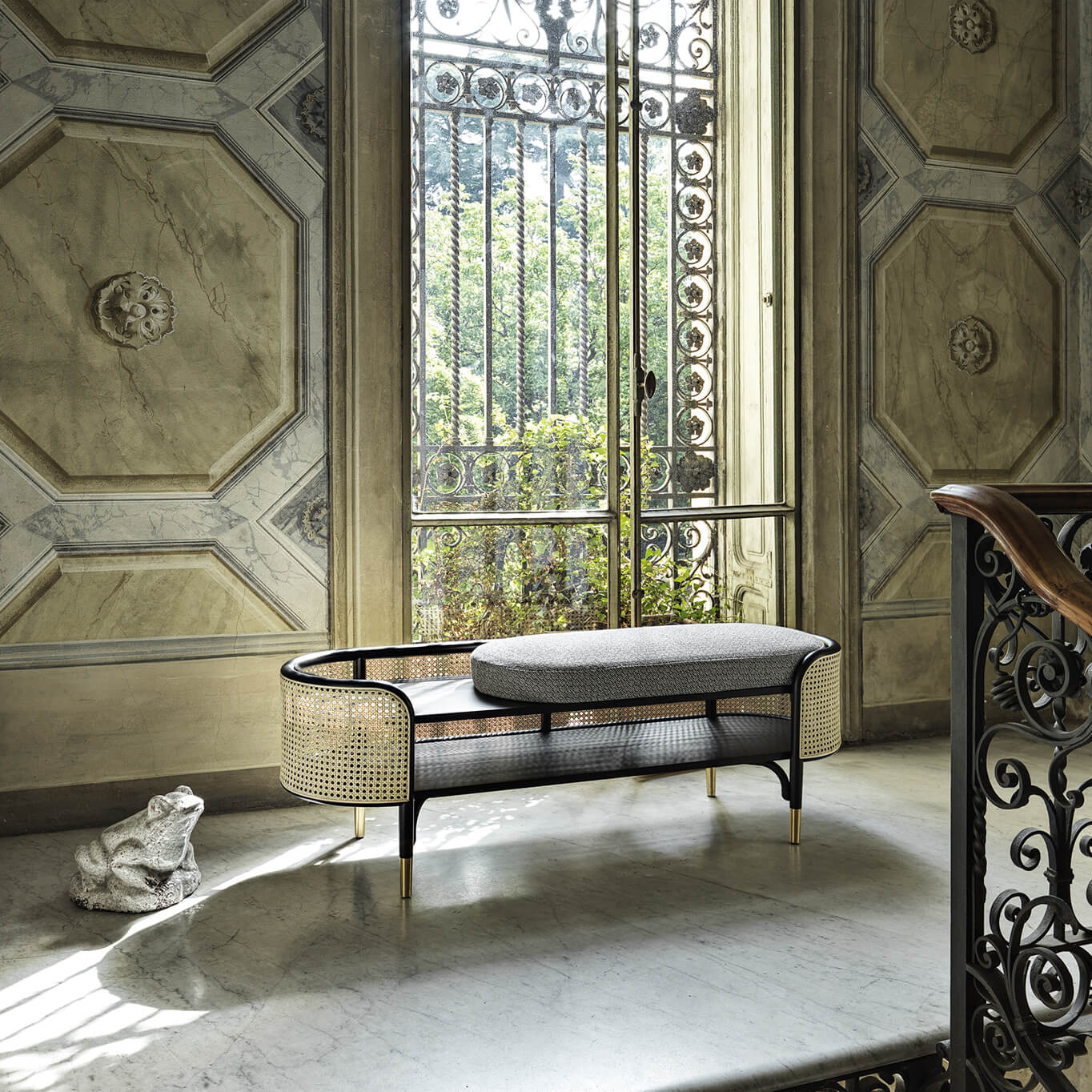 Banc MOS Coussin Court Adamo & Eva 139 GEBRÜDER THONET VIENNA