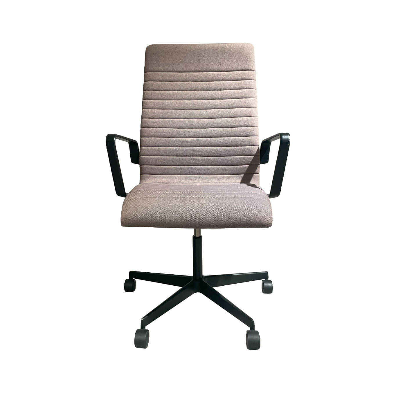 OXFORD Tissu Steelcut Gris / Piètement Noir FRITZ HANSEN