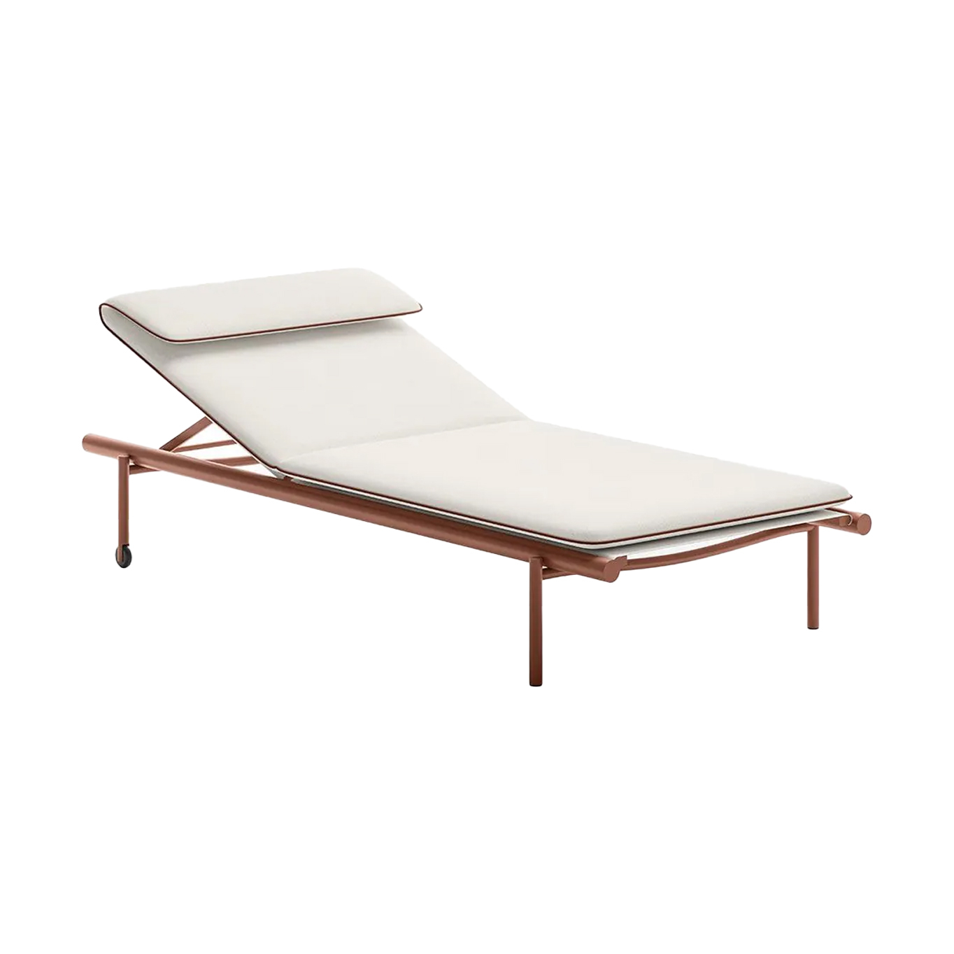 Outdoor Bench and Sunlounger SALO Terracotta/ Nuvola UNOPIÙ