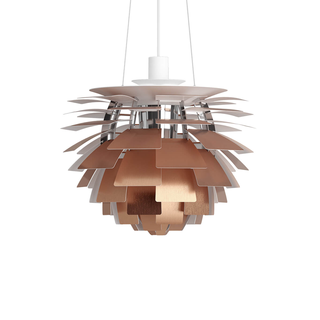 Suspension PH ARTICHOKE Ø48 Cuivre LOUIS POULSEN