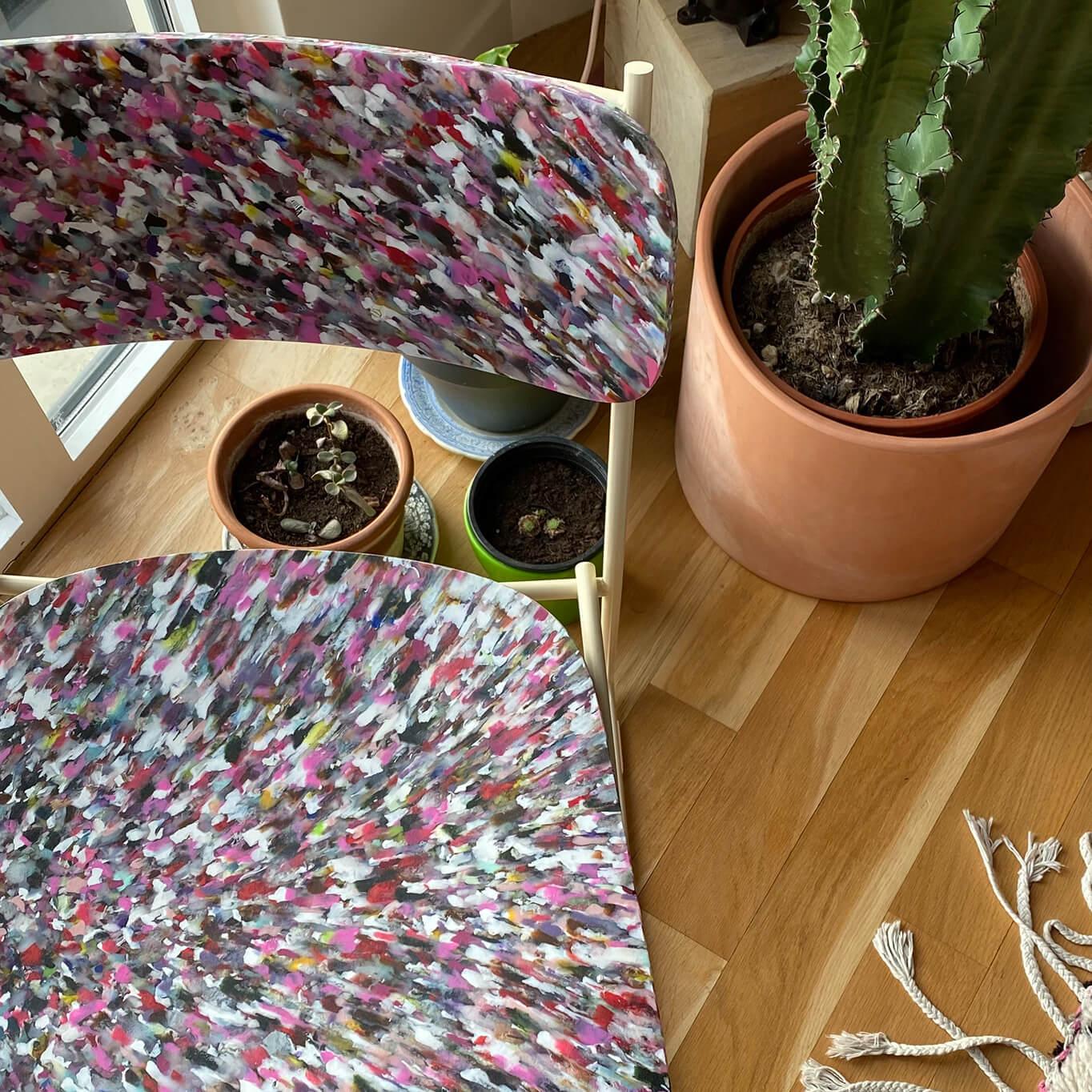 Chaise SEN 95.6 Plastique Multicolore/ noir NOMA