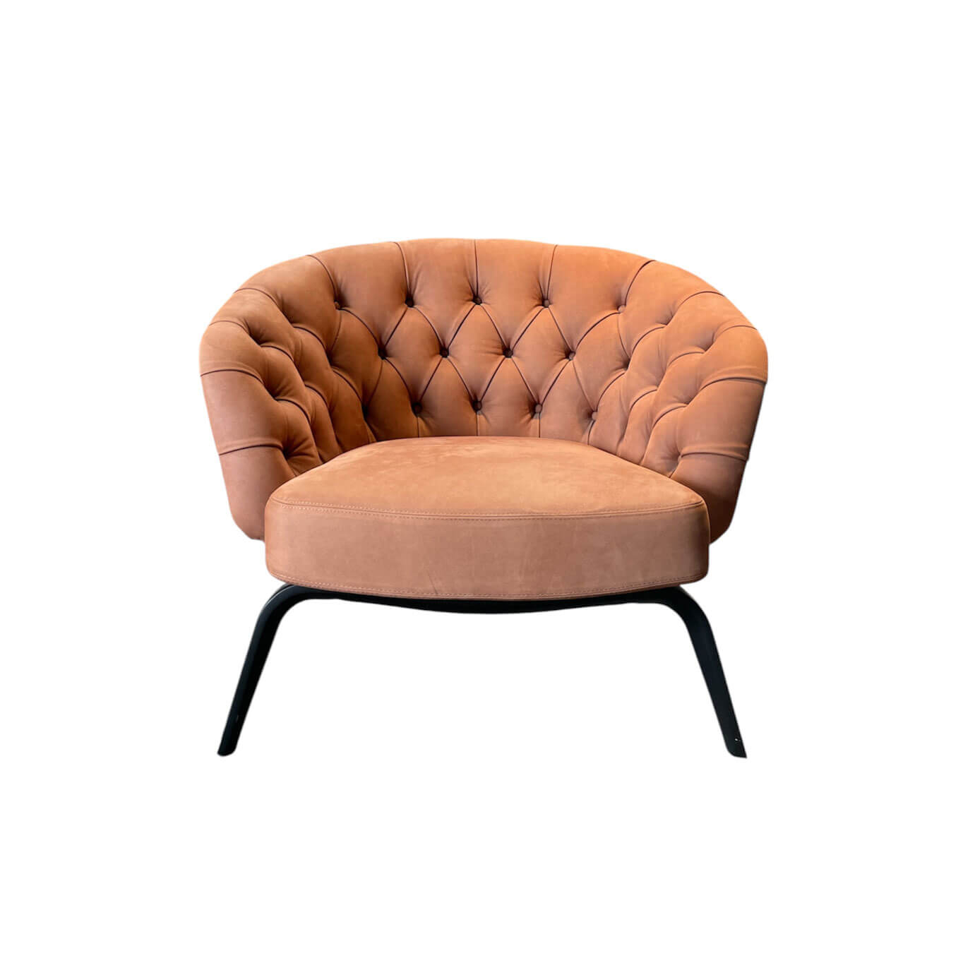 WINSTON Cuir Nubuck Marron MINOTTI