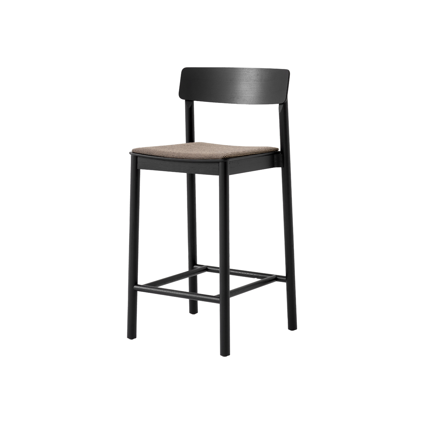 Bar Stool BETTY TK14 Black ash / Fuse 0351 AND TRADITION