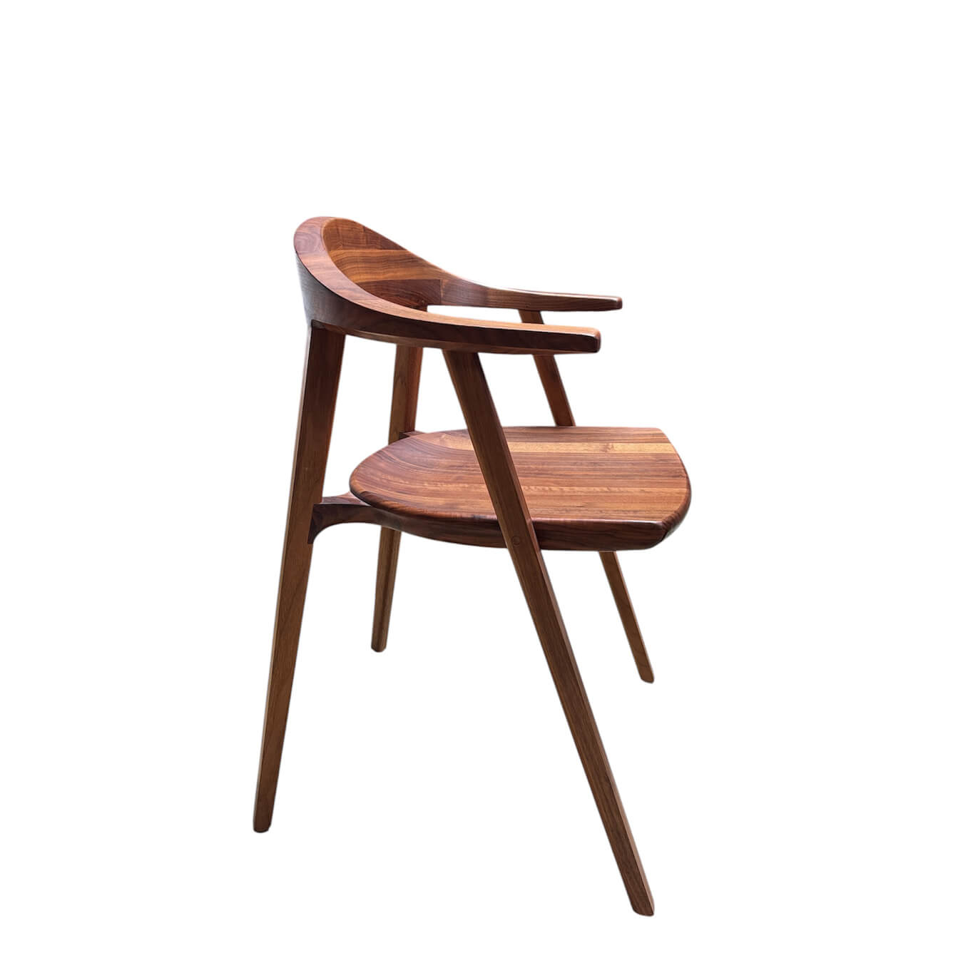 Chaise MANTIS SIDE CHAIR Noyer BASSAMFELLOWS