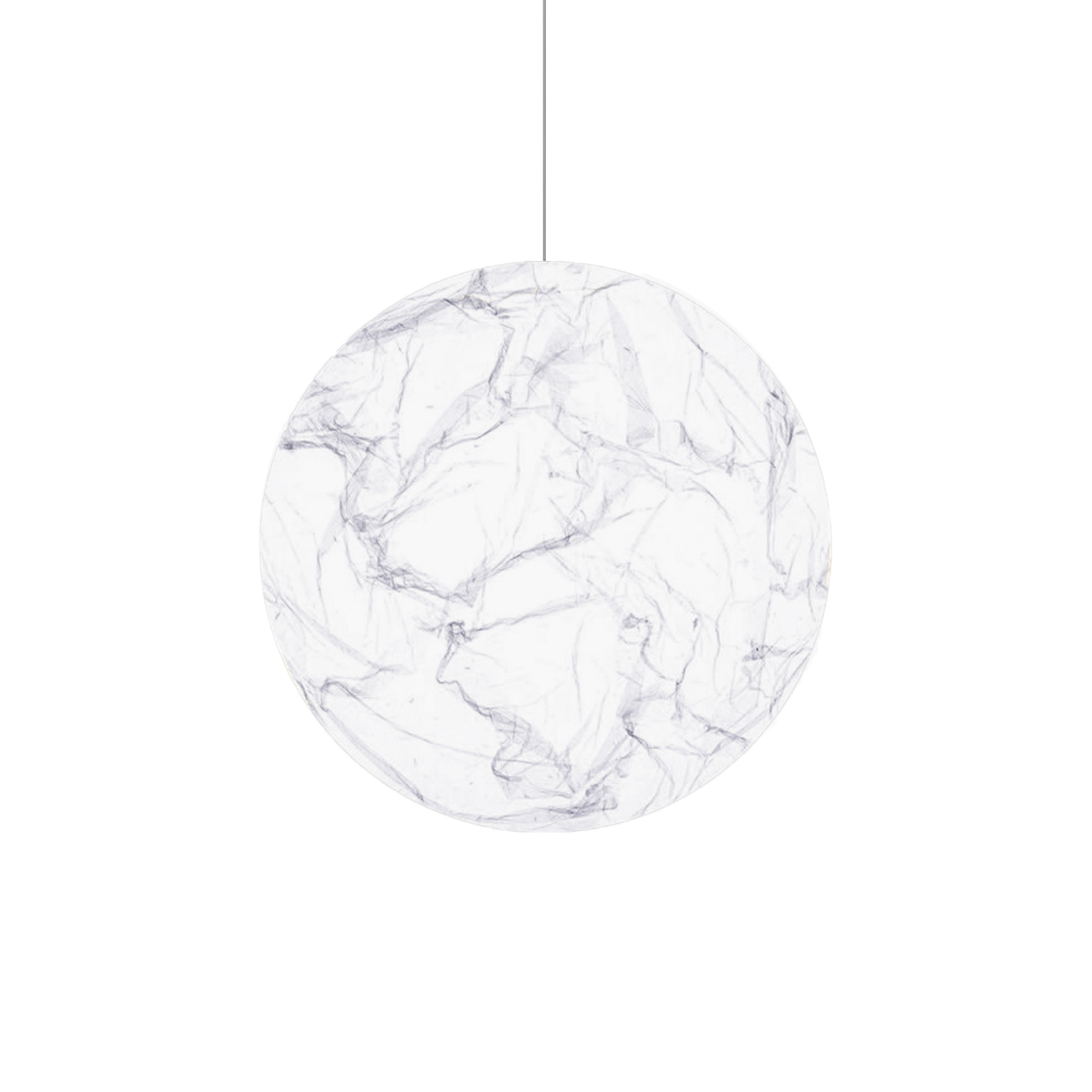 Pendant Light MOON 120 White DAVIDE GROPPI