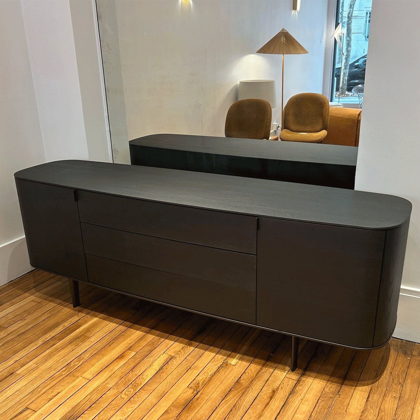 SYMPHONY Orme Noir / Nickel Marron Mat  POLIFORM