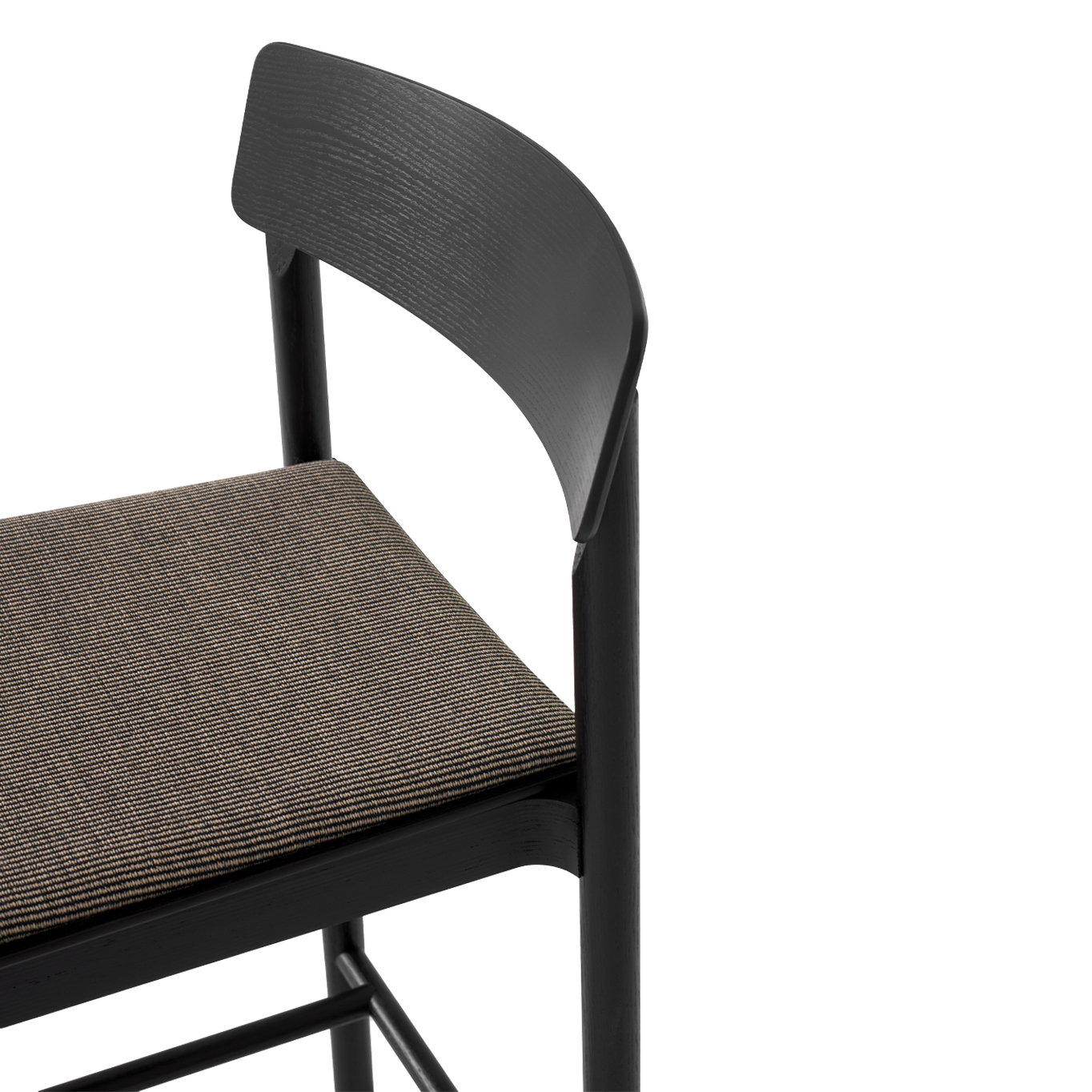 Bar Stool BETTY TK14 Black ash / Fuse 0351 AND TRADITION