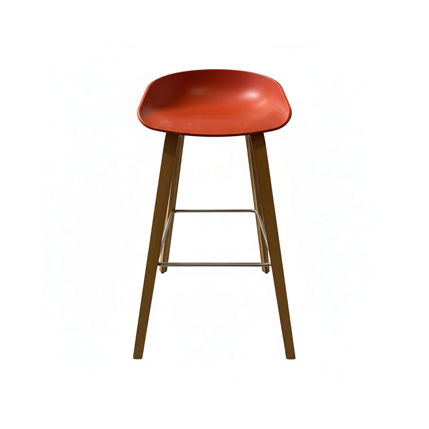 ABOUT A STOOL AAS 32 Rouge orangé HAY