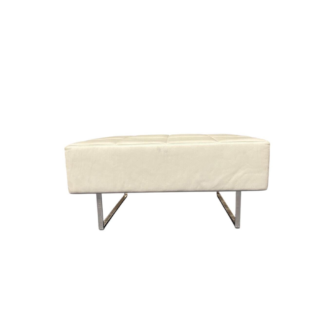 Pouf QUADRA Blanc POLTRONA FRAU