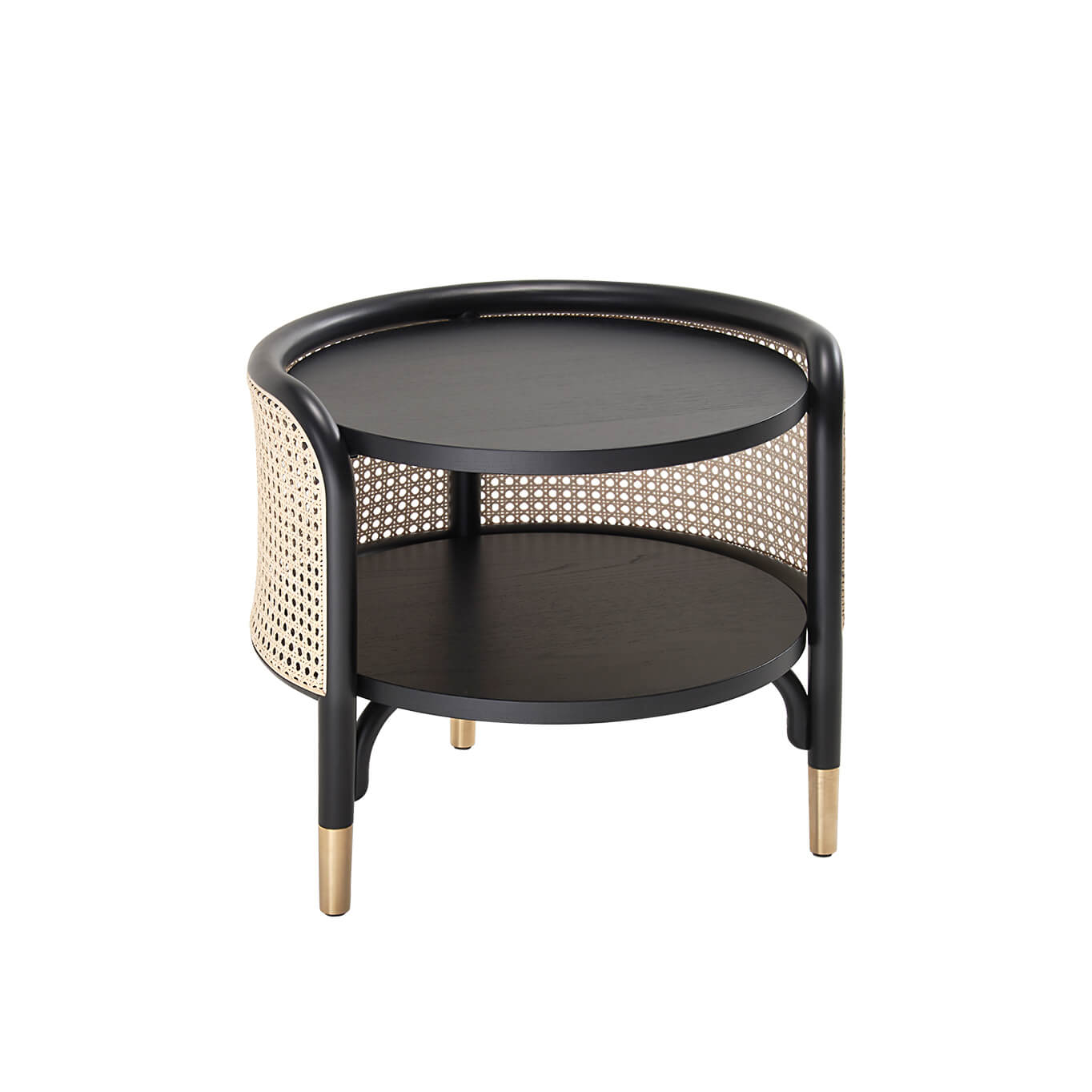 Table d'appoint guéridon MOS Noir GEBRÜDER THONET VIENNA