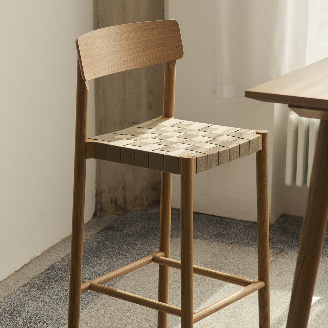 Bar Stool BETTY TK15 Oak / Natural AND TRADITION