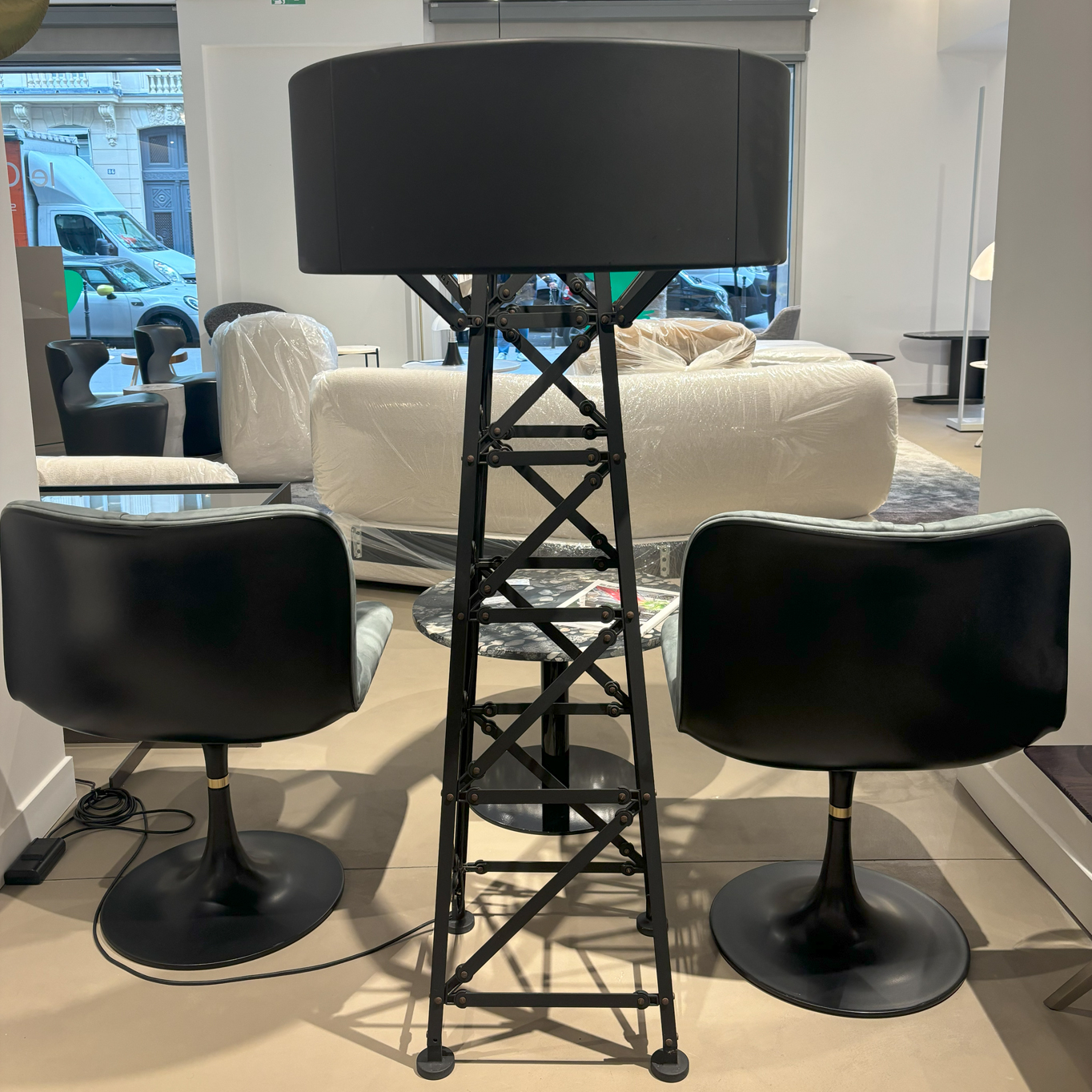 Lampadaire CONSTRUCTION Noir MOOOI