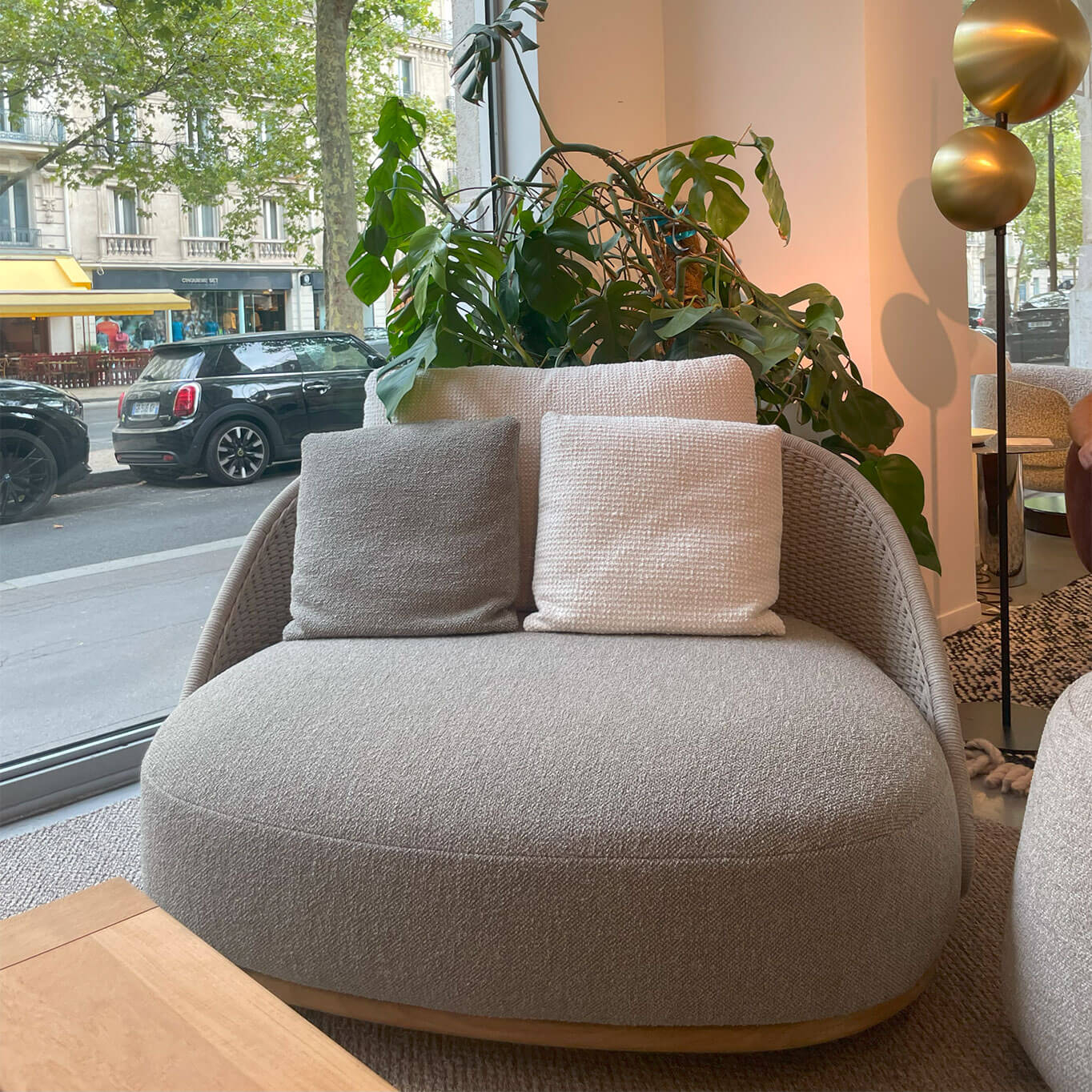 LARGE ELIO Tissu Naram Herb TRIBU