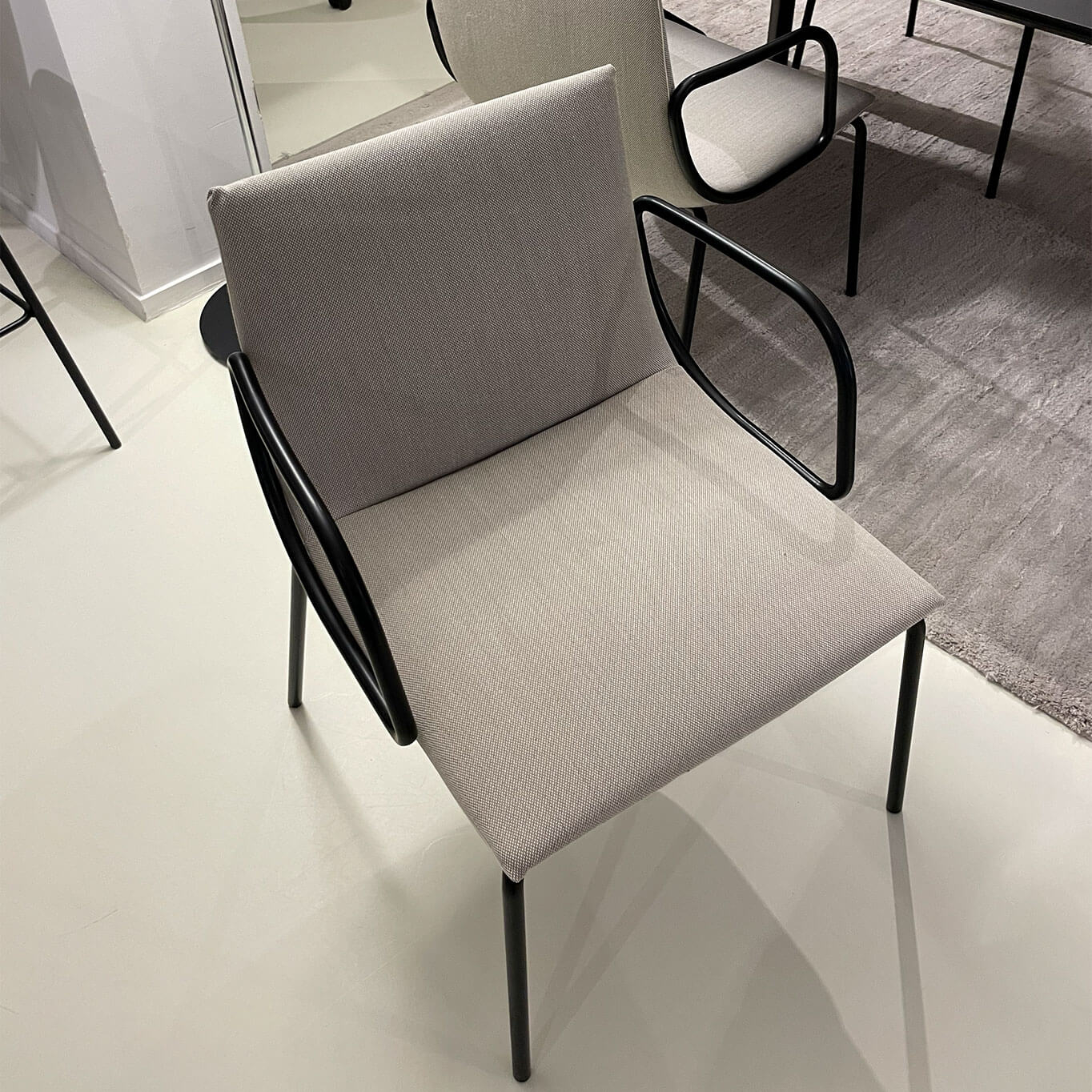 NOHA Tissu Steelcut / Noir VICCARBE