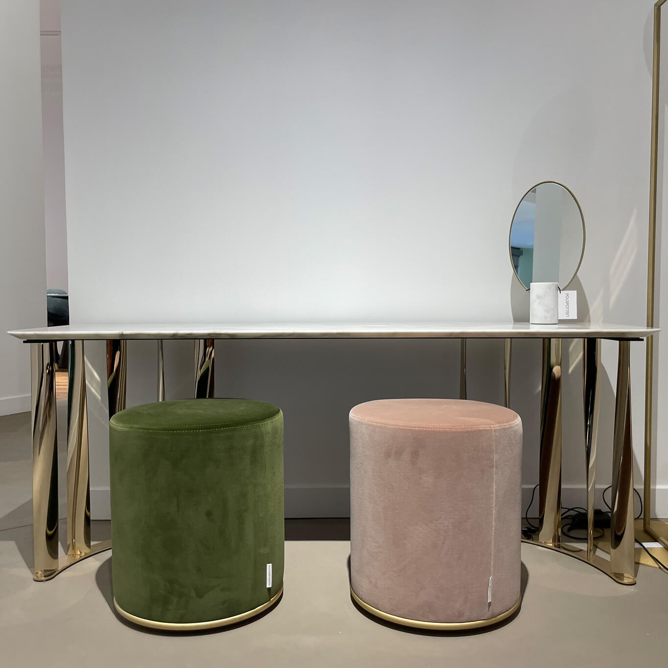 BOBOLI Base Chrome Or CASSINA