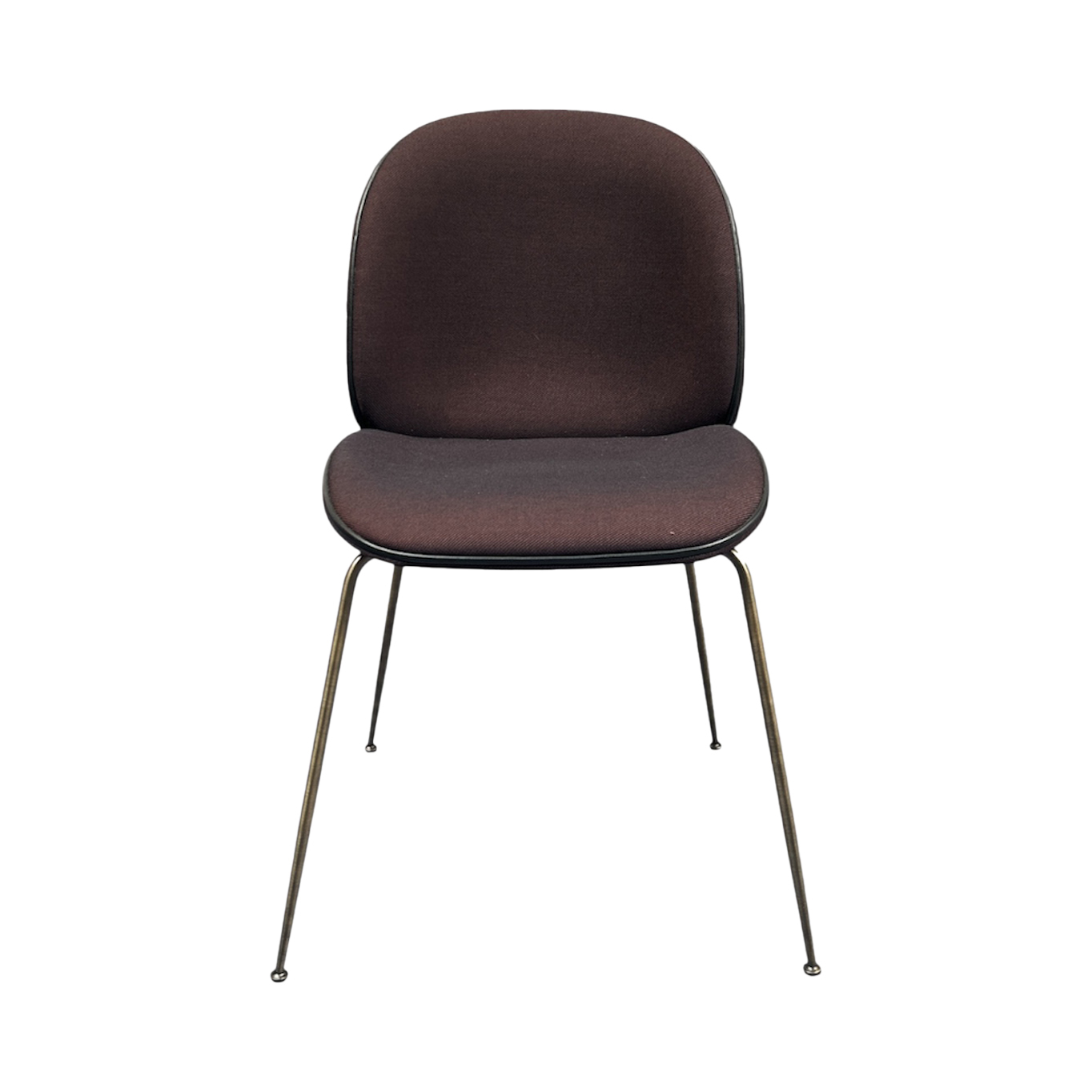 Chaise BEETLE Rouge Noir GUBI