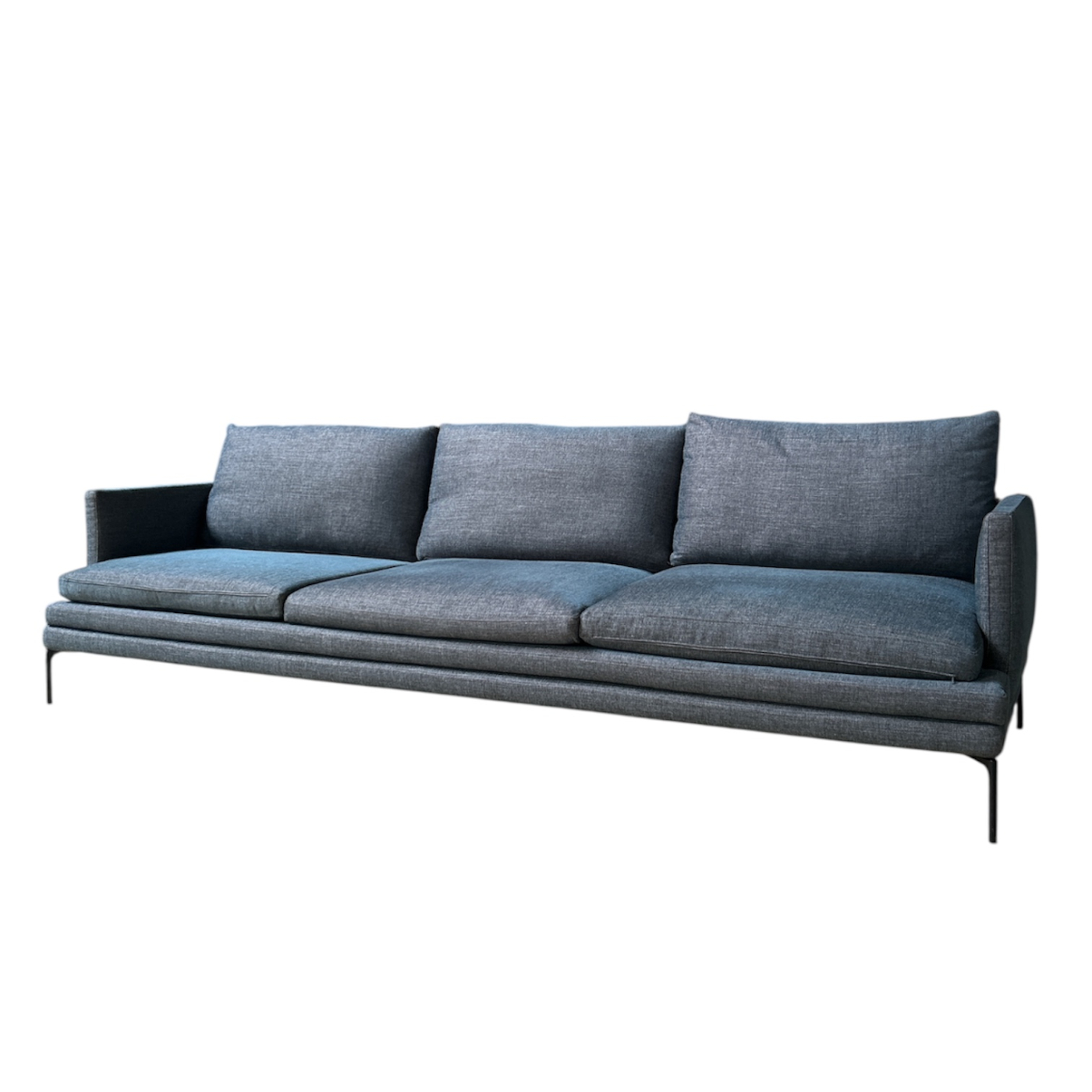 Canapé WILLIAM 3 Places Tissu Vins ZANOTTA