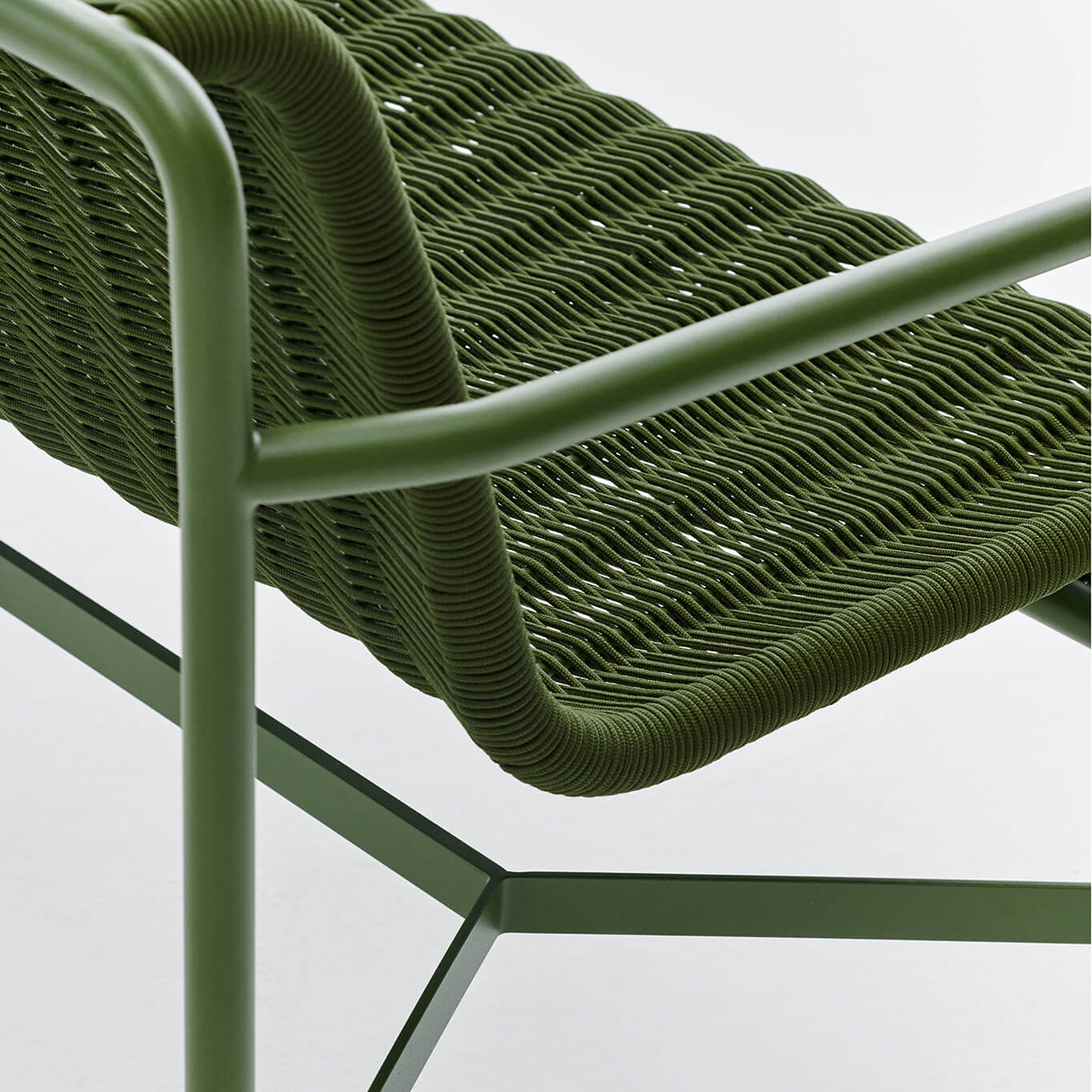 Banc extérieur Banc PALISSADE CORD Dining Olive HAY