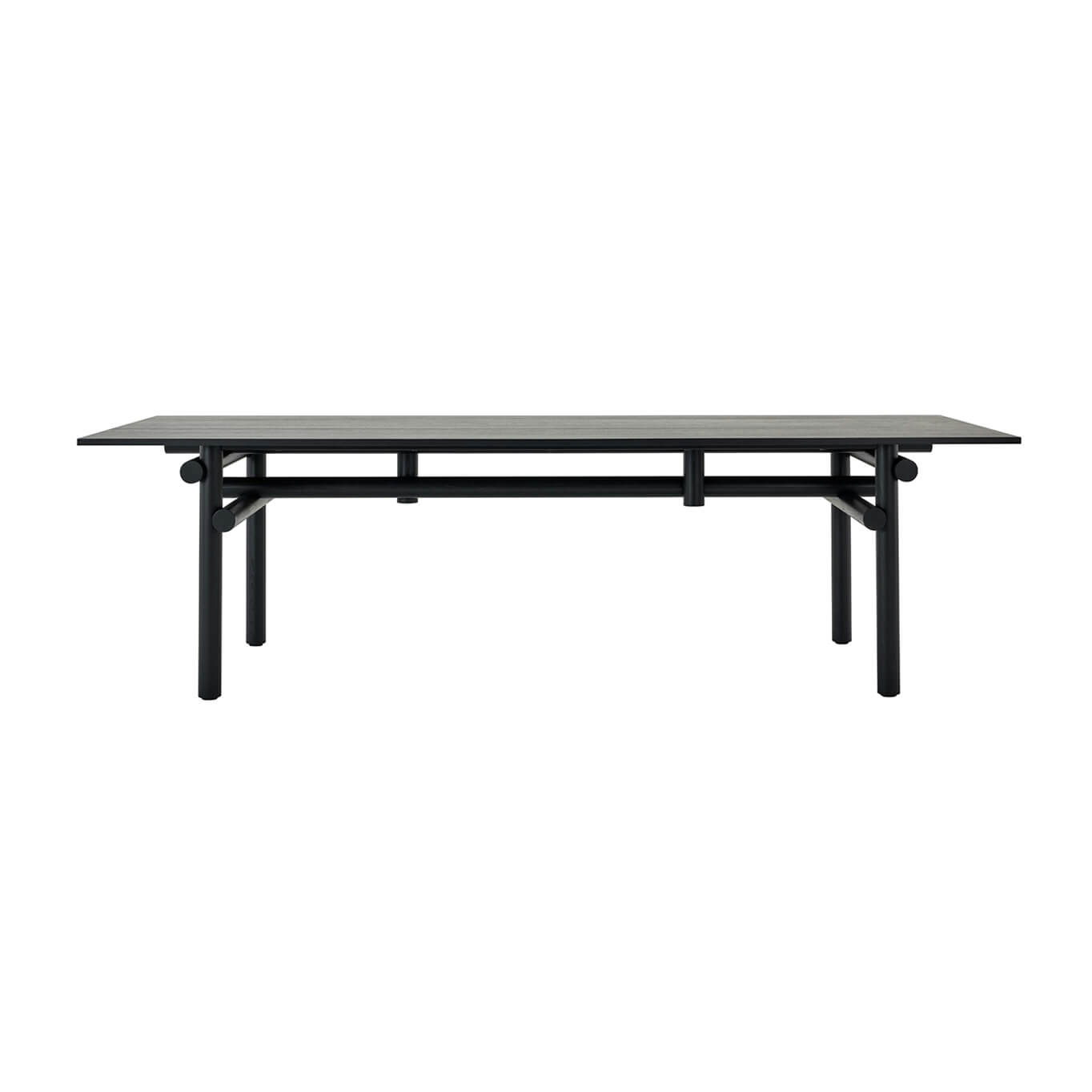 Dining Table MUECKE L 259 Ebony Black KNOLL