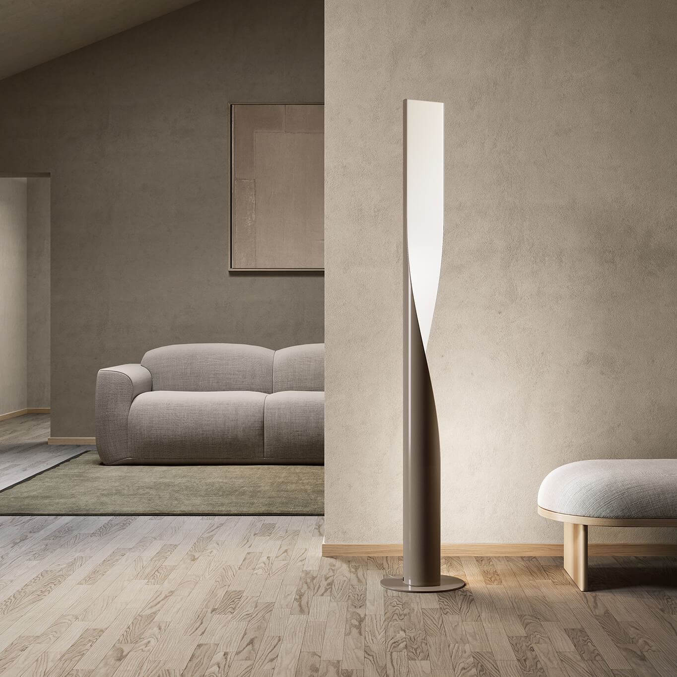 Lampadaire EVITA Blanc KDLN