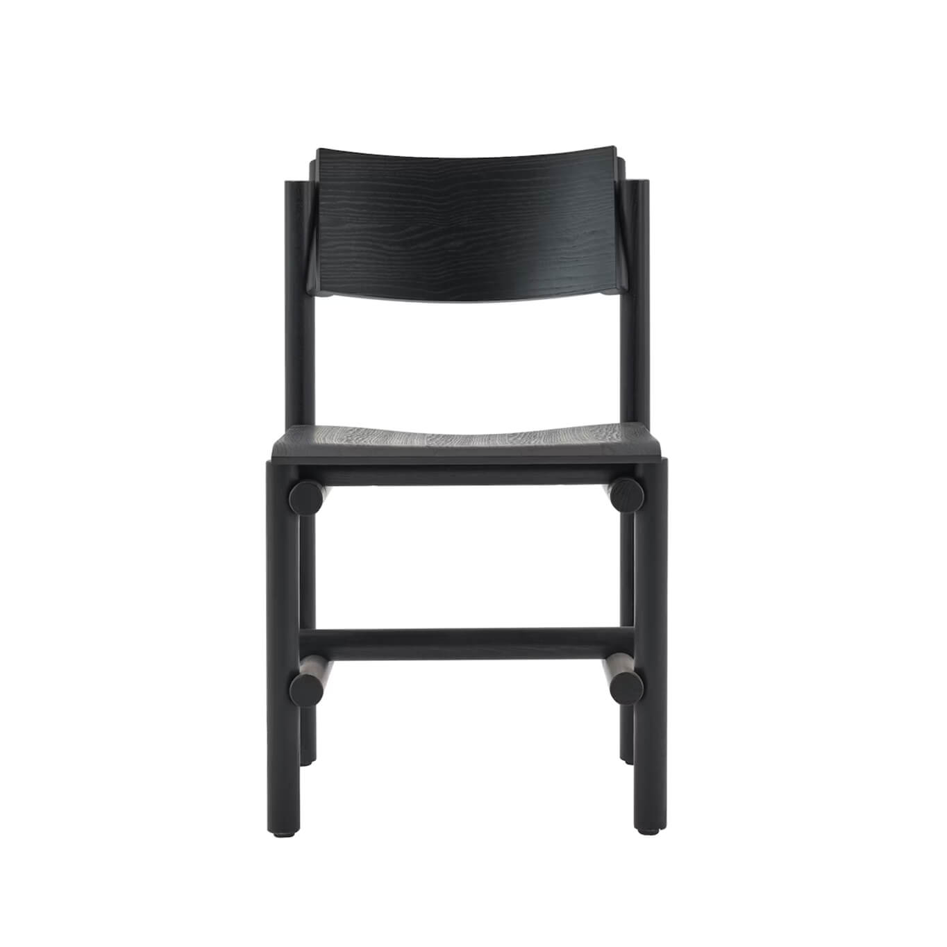 Dining Chair MUECKE Ebony black KNOLL